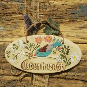 Isten hozott - otthon & életmód - dekoráció - ajtó- és ablak dekoráció - ajtódísz & kopogtató - Meska.hu