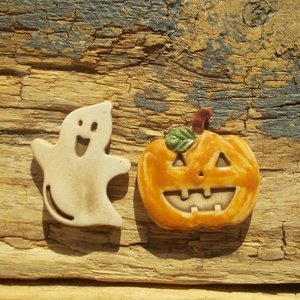 Halloween hűtőmágnesek - otthon & életmód - konyhafelszerelés, tálalás - konyhai dekoráció - hűtőmágnes - Meska.hu