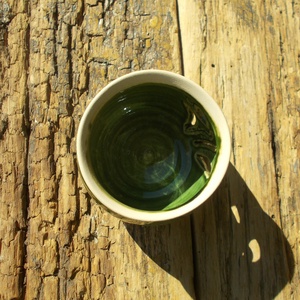 Zöld mécsestartó - otthon & életmód - gyertya, illat, aroma - mécses és mécsestartó - Meska.hu