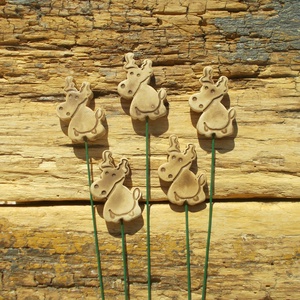 Állatkák , Karácsony, Karácsonyi lakásdekoráció, Karácsonyfadíszek, Kerámia, MESKA