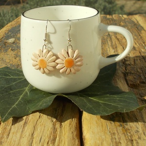 Virág fülbevaló - Meska.hu