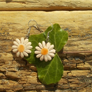 Virág fülbevaló - ékszer - fülbevaló - lógó fülbevaló - Meska.hu