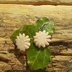 Virág fülbevaló - ékszer - fülbevaló - lógó fülbevaló - Meska.hu