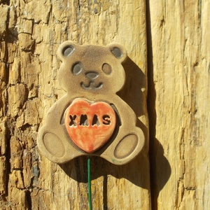 Macik - karácsony - karácsonyi lakásdekoráció - karácsonyfadíszek - Meska.hu