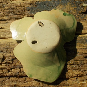 Szappantartó levél mintával. - otthon & életmód - fürdőszoba - szappantartó - Meska.hu