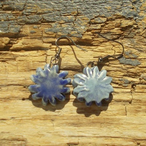 Virág fülbevaló - ékszer - fülbevaló - lógó fülbevaló - Meska.hu