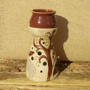 Párologtató rénszarvasokkal - otthon & életmód - gyertya, illat, aroma - mécses és mécsestartó - Meska.hu