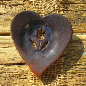 Tulipános szappantartó, Otthon & Életmód, Fürdőszoba, Szappantartó, Kerámia, MESKA