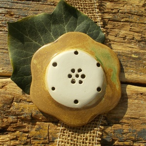 Tenyérnyi szappantartó - otthon & életmód - fürdőszoba - szappantartó - Meska.hu