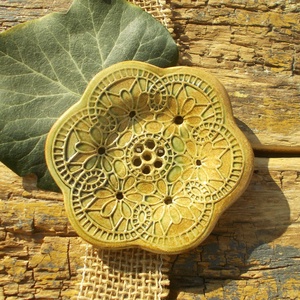 Tenyérnyi szappantartó - otthon & életmód - fürdőszoba - szappantartó - Meska.hu