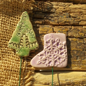 Tűzhetö díszek - karácsony - karácsonyi lakásdekoráció - karácsonyfadíszek - Meska.hu