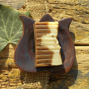 Tulipános szappantartó - otthon & életmód - fürdőszoba - szappantartó - Meska.hu