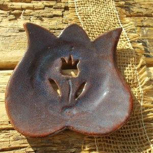 Tulipános szappantartó - Meska.hu