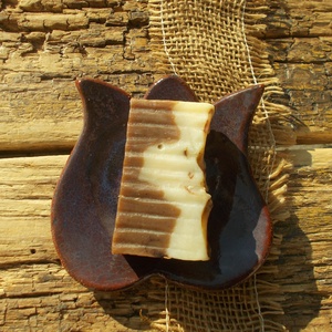 Tulipános szappantartó - otthon & életmód - fürdőszoba - szappantartó - Meska.hu