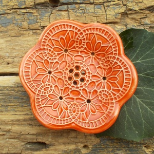 Tenyérnyi szappantartó, Otthon & Életmód, Fürdőszoba, Szappantartó, Kerámia, MESKA