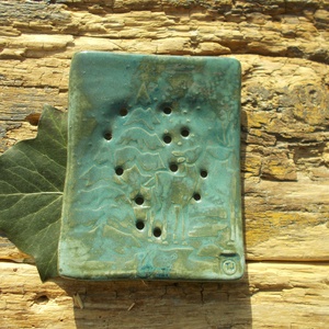 Szappantartó őzikével, Otthon & Életmód, Fürdőszoba, Szappantartó, Kerámia, MESKA