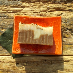 Piros szappantartó - otthon & életmód - fürdőszoba - szappantartó - Meska.hu