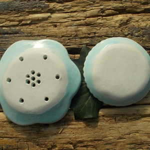 Tenxérnyi szappantartó szappantartó  + gyűrűtartó - otthon & életmód - fürdőszoba - szappantartó - Meska.hu