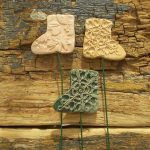 Tűzhetö díszek, Karácsony, Karácsonyi lakásdekoráció, Karácsonyfadíszek, Kerámia, MESKA