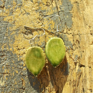 Virág fülbevaló - ékszer - fülbevaló - lógó fülbevaló - Meska.hu