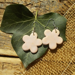 Virág fülbevaló - ékszer - fülbevaló - lógó fülbevaló - Meska.hu