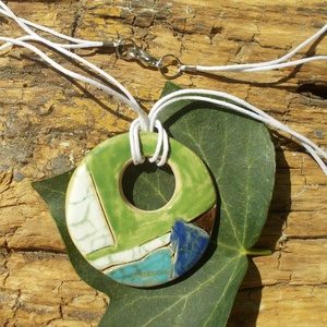 Színes nyaklánc - Meska.hu