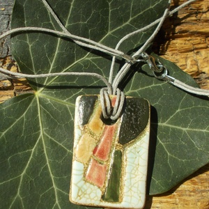 Színes nyaklánc - Meska.hu