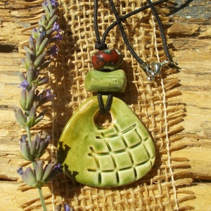 Türkiz nyaklánc - Meska.hu