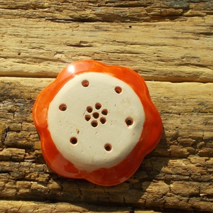 Tenyérnyi szappantartó - otthon & életmód - fürdőszoba - szappantartó - Meska.hu