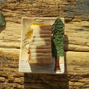 Angyalkás  szappantartó - otthon & életmód - fürdőszoba - szappantartó - Meska.hu