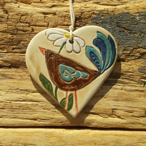 Madárka, falikép - otthon & életmód - dekoráció - kép & falikép - táblakép - Meska.hu