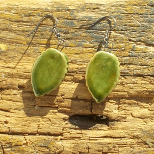 Virág fülbevaló - ékszer - fülbevaló - lógó fülbevaló - Meska.hu