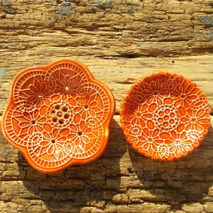 Tenxérnyi szappantartó szappantartó  + gyűrűtartó, Otthon & Életmód, Fürdőszoba, Szappantartó, Kerámia, MESKA