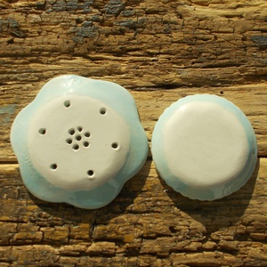 Tenxérnyi  szappantartó  + gyűrűtartó - otthon & életmód - fürdőszoba - szappantartó - Meska.hu