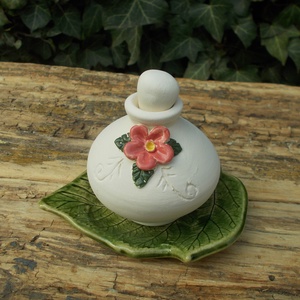 Virágos párologtató szett. - Meska.hu