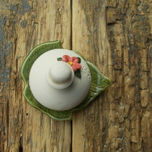 Virágos párologtató szett. - otthon & életmód - gyertya, illat, aroma - párologtató - Meska.hu