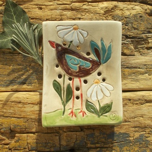 Madaras szappantartó - Meska.hu