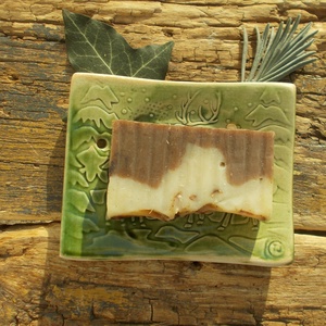 Szappantartó őzekkel - otthon & életmód - fürdőszoba - szappantartó - Meska.hu