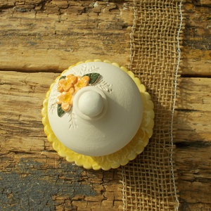 Virágos párologtató szett. - otthon & életmód - gyertya, illat, aroma - párologtató - Meska.hu