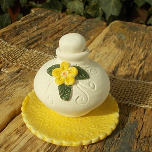 Virágos párologtató szett. - Meska.hu