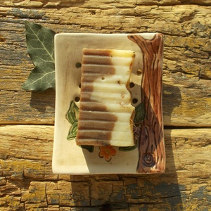 Baglyos szappantartó - otthon & életmód - fürdőszoba - szappantartó - Meska.hu