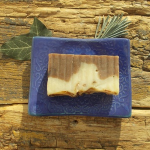 Kék szappantartó - otthon & életmód - fürdőszoba - szappantartó - Meska.hu