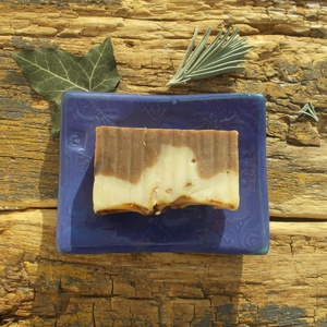 Kék szappantartó - otthon & életmód - fürdőszoba - szappantartó - Meska.hu