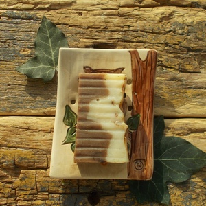 Baglyos szappantartó - otthon & életmód - fürdőszoba - szappantartó - Meska.hu