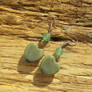 Virágos fülbevaló - ékszer - fülbevaló - lógó fülbevaló - Meska.hu