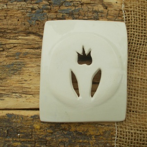 Fehér szappantartó - otthon & életmód - fürdőszoba - szappantartó - Meska.hu