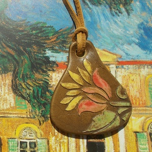 Virágos nyaklánc - Meska.hu