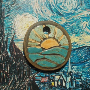 Felkelő nap, MEDÁL - ékszer - nyaklánc - medál - Meska.hu