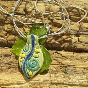 Rátétes nyaklánc - ékszer - nyaklánc - medálos nyaklánc - Meska.hu