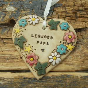 Legjobb papa - otthon & életmód - dekoráció - kép & falikép - táblakép - Meska.hu